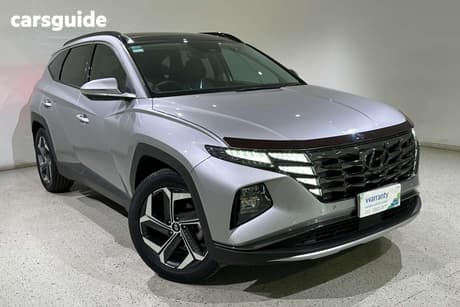 Silver 2022 Hyundai Tucson Wagon Highlander (Fwd)