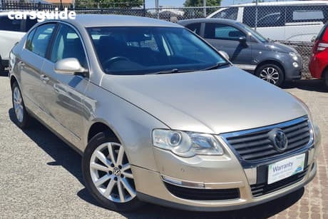 Beige 2007 Volkswagen Passat Sedan 2.0T Fsi