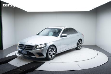 Silver 2019 Mercedes-Benz C200 Sedan