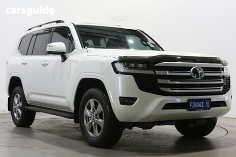 White 2025 Toyota Landcruiser Wagon Lc300 Vx (4X4)