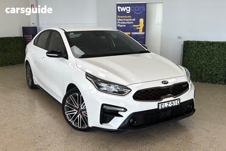 White 2020 Kia Cerato Sedan Gt Safety Pack