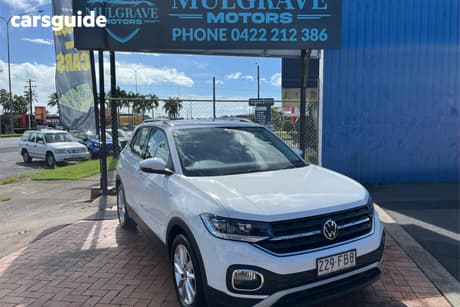 White 2022 Volkswagen T-Cross Wagon 85Tsi Style