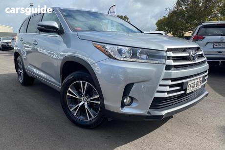Silver 2017 Toyota Kluger Wagon Gx (4X2)