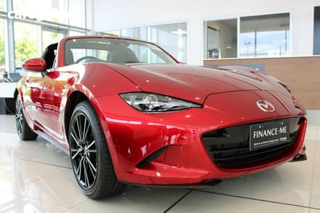 Red 2025 Mazda MX-5 Convertible G20 Rf Gt