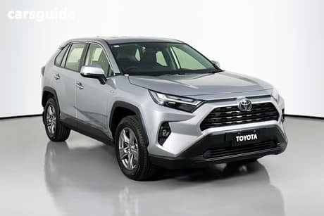 Silver 2025 Toyota RAV4 Wagon Gx (2Wd) Hybrid
