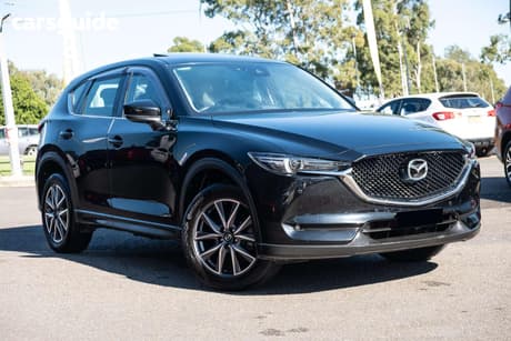 Blue 2018 Mazda CX-5 Wagon Gt (4X4)