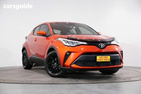 Orange 2020 Toyota C-HR Wagon Gxl (2Wd)