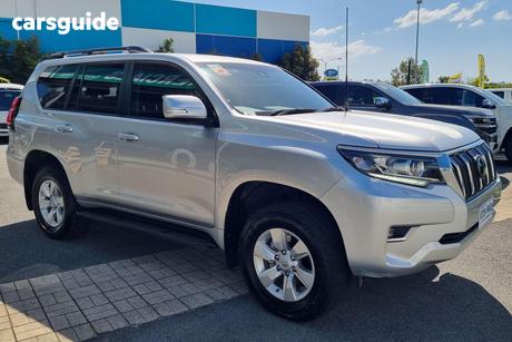 Silver 2023 Toyota Landcruiser Prado Wagon Gxl