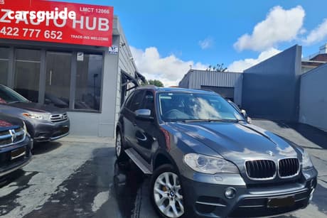 Grey 2011 BMW X5 Wagon Xdrive 30D