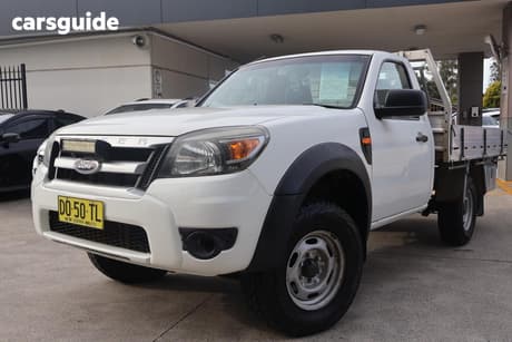 White 2011 Ford Ranger Cab Chassis Xl (4X4)