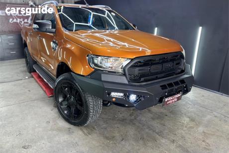 Orange 2016 Ford Ranger Dual Cab Pick-up Wildtrak 3.2 (4X4)