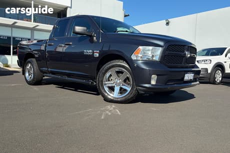 Grey 2018 RAM 1500 Coach Express (4X4) W/Ramboxes