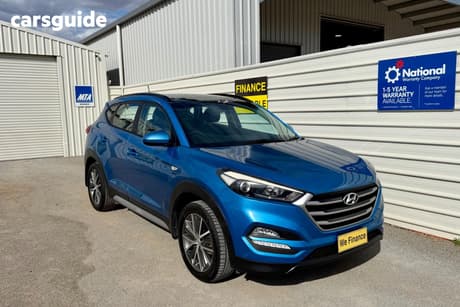 Blue 2017 Hyundai Tucson Wagon Active X (Fwd)
