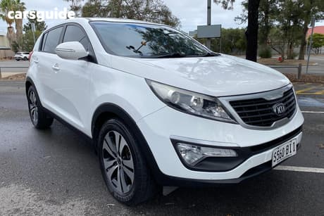 White 2013 Kia Sportage Wagon Si (Fwd)