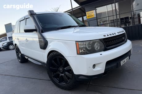 White 2012 Land Rover Range Rover Sport Wagon 3.0 Sdv6 Luxury