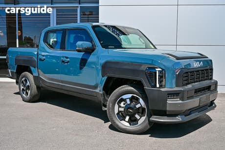 Blue 2025 Kia Tasman Double Cab Pick Up Sx+ (4X4) (Std) Body Fender
