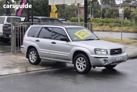 Silver 2005 Subaru Forester Wagon Xs Luxury