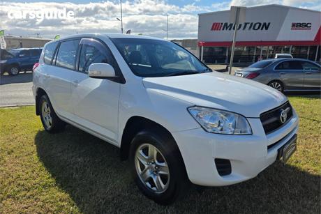 White 2011 Toyota RAV4 Wagon Cv (4X4)