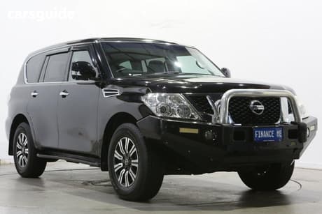 Black 2017 Nissan Patrol Wagon Ti (4X4)