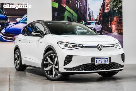 White 2026 Volkswagen Id.4 Wagon Gtx 4Motion
