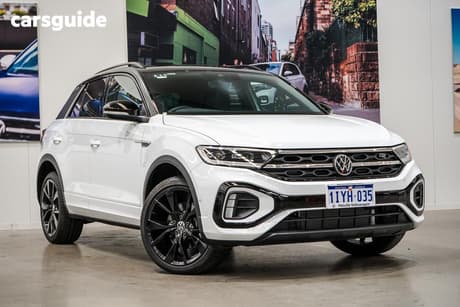 White 2025 Volkswagen T-ROC Wagon 140Tsi R-Line