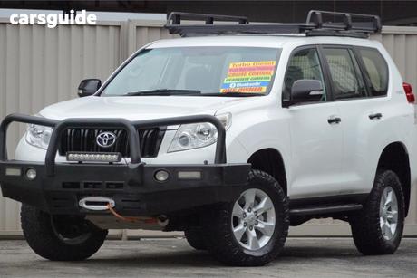 White 2012 Toyota Landcruiser Prado Wagon Gx (4X4)