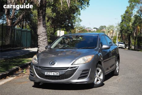 Silver 2011 Mazda 3 Sedan Neo