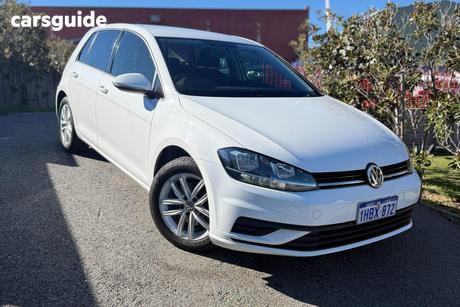 White 2018 Volkswagen Golf Hatchback 110 Tsi