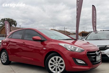 Red 2015 Hyundai I30 Hatchback Active