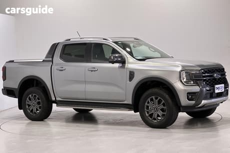 Silver 2022 Ford Ranger Double Cab Pick Up Wildtrak 2.0 (4X4)