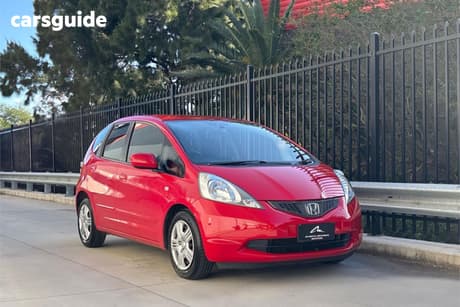 Red 2010 Honda Jazz Hatchback Gli