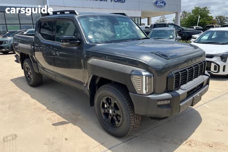 Grey 2025 Kia Tasman Double Cab Pick Up X-Pro (4X4) (0.9T) Bdy Fender