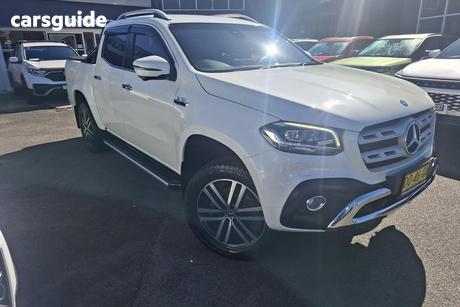 White 2018 Mercedes-Benz X350 Dual Cab Utility D Power (4Matic)