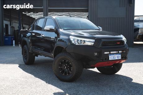 Black 2017 Toyota Hilux Dual Cab Utility Sr5 (4X4)