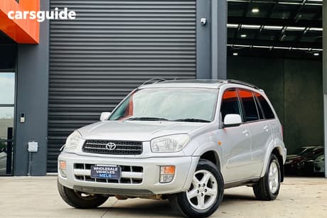 Silver 2001 Toyota RAV4 Wagon Cruiser (4X4)