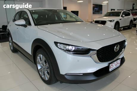 White 2026 Mazda CX-30 Wagon G25 Touring (Fwd)