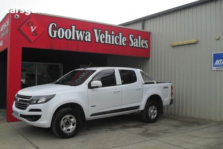 White 2016 Holden Colorado Crew Cab Pickup Ls (4X4)