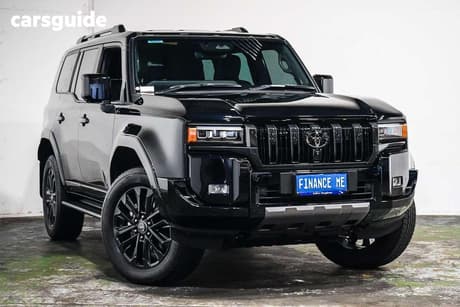Black 2025 Toyota Landcruiser Prado Wagon Vx