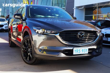 Grey 2022 Mazda CX-8 Wagon Touring (Fwd)