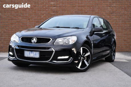 Black 2017 Holden Commodore Sportswagon Sv6