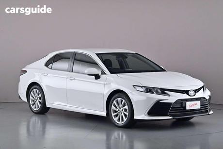 White 2023 Toyota Camry Sedan Ascent Hybrid