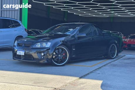 Black 2007 HSV Maloo Ute Tray R8 R