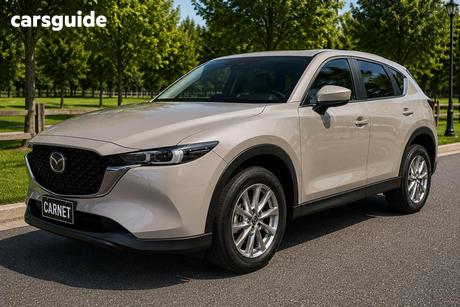 Beige 2024 Mazda CX-5 Wagon G25 Maxx Sport (Fwd)