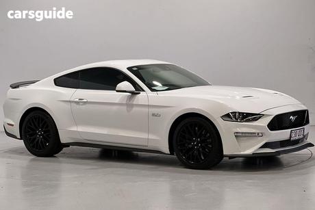White 2019 Ford Mustang Coupe Fastback Gt 5.0 V8