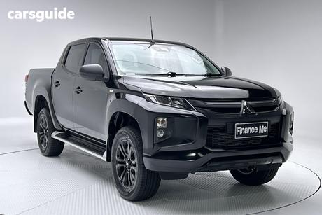 Black 2021 Mitsubishi Triton Double Cab Pick Up Glx-R (4X4)