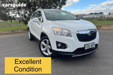 White 2015 Holden Trax Wagon Ltz
