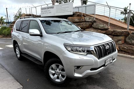 Silver 2018 Toyota Landcruiser Prado Wagon Gxl (4X4)