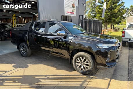 Black 2022 LDV T60 Double Cab Utility Max Luxe (4X4)