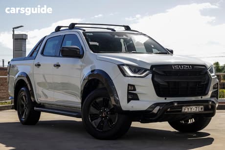White 2022 Isuzu D-MAX Crew Cab Utility X-Terrain (4X4)
