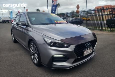 Grey 2019 Hyundai I30 Hatchback N Line Premium